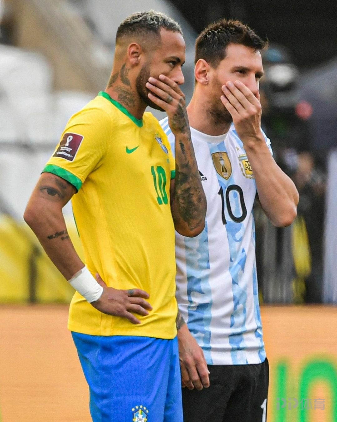 这意味着两支球队只能有一个进入决赛,梅西和内马尔无法会师决赛了,此