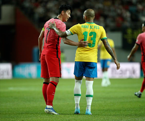 韩国巴西热身赛（巴西VS韩国，绝对实力面前，太极虎难有作为）