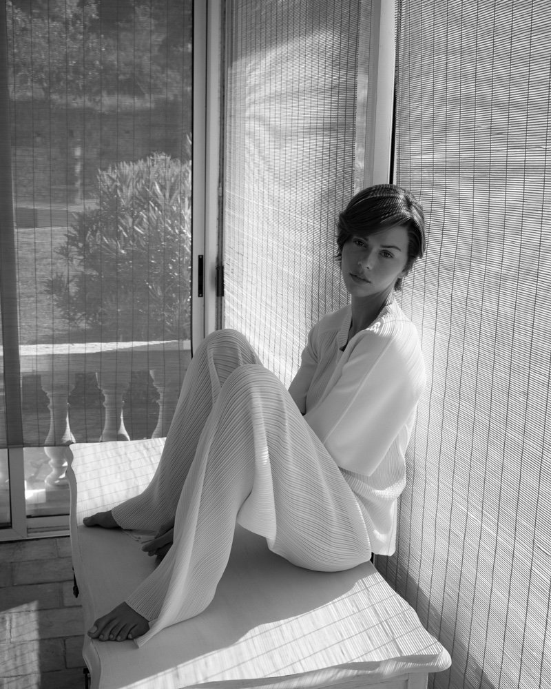 新西兰超模乔治娅‧福勒(Georgia Fowler)拍摄的时尚大片