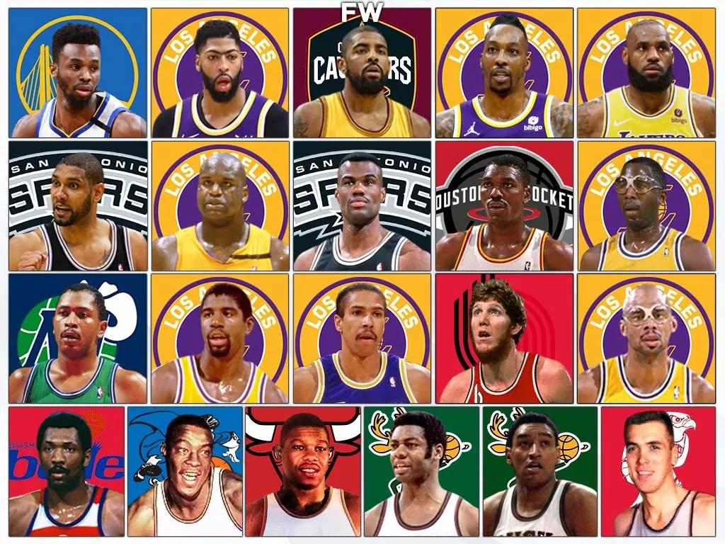 近30年nba总冠军表（美媒列出NBA史上拿到过总冠军的状元，过去30年仅7人拿到过总冠军）