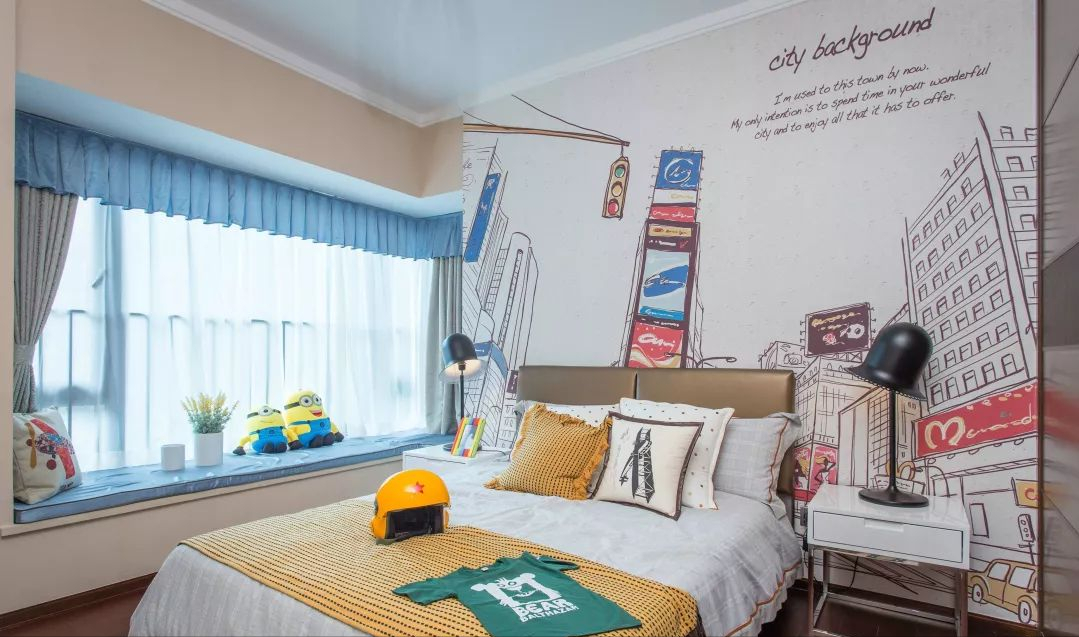 瓦科艺术涂料：儿童房的色彩搭配，学问大