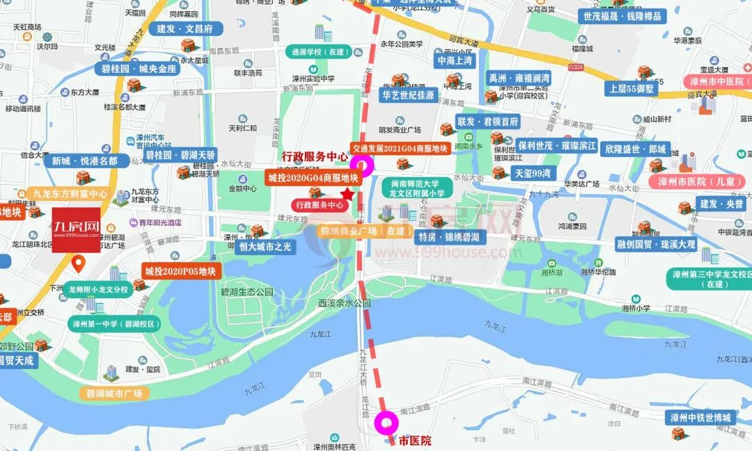 漳州买房黄金交通线曝光，沿途你买得起哪儿？