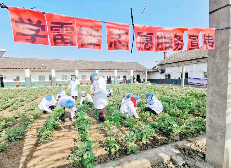 三台县永明镇卫生院学雷锋志愿服务健康体检活动