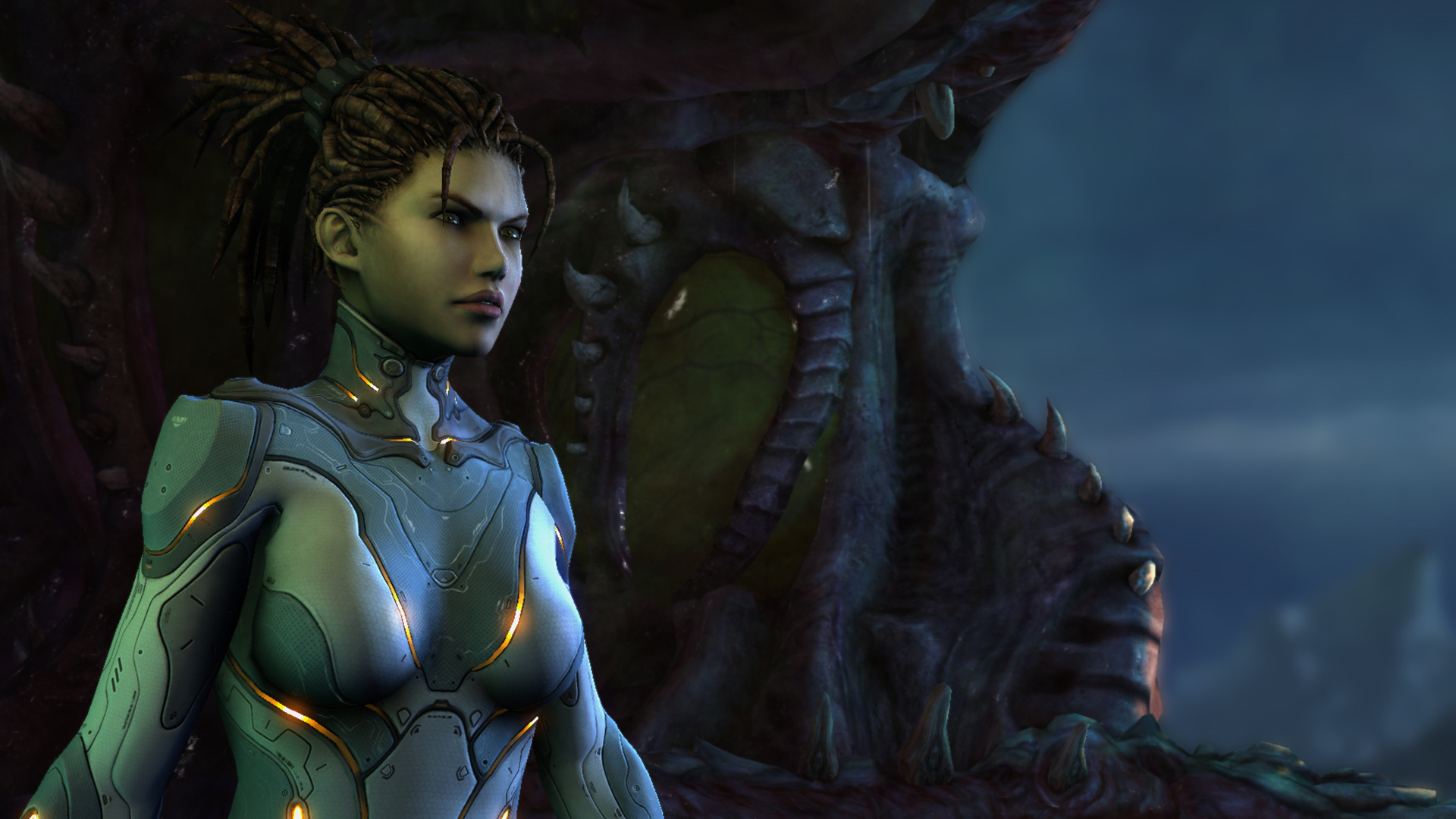 《星际争霸》的删减剧情,凯瑞甘遭到蒙斯克的糟蹋,还被植入芯片