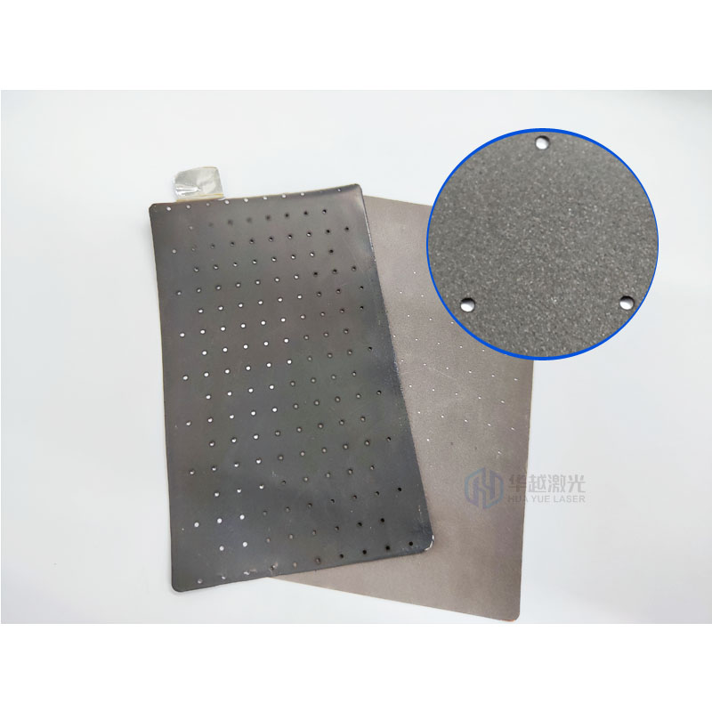 新能源锂电池极片激光微打孔的优势