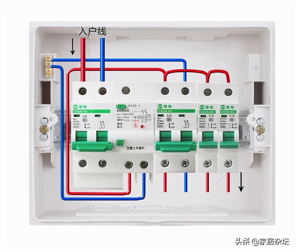 家用漏电开关的作用很大，但是接线不能错，3个步骤需要掌握