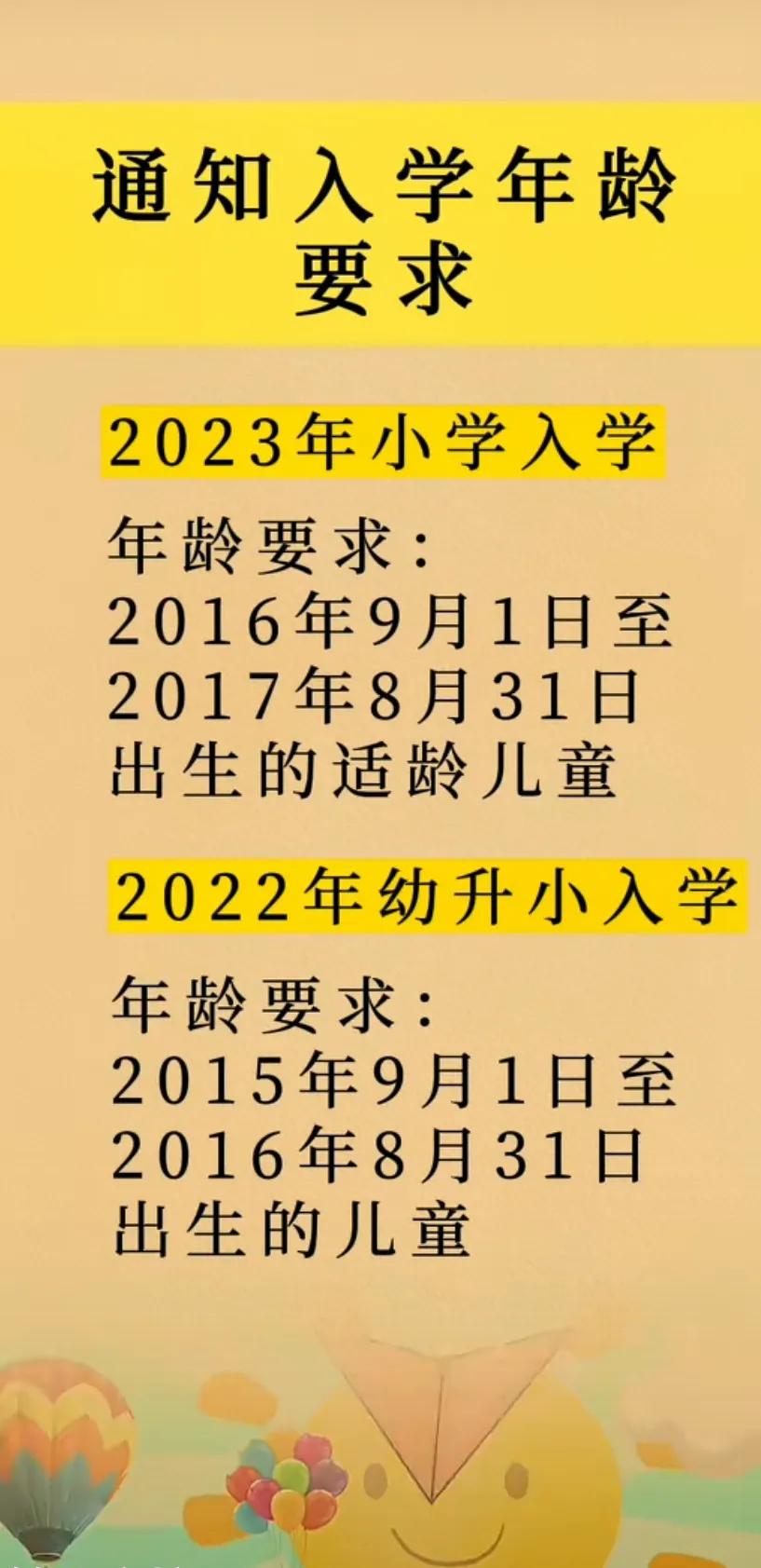 入学年份(2022至2023年度宝贝入学时间新要求，看看你家宝贝符合吧)