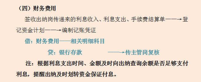 财务部各岗位工作流程，从基础岗位到管理层，流程清晰内容详细