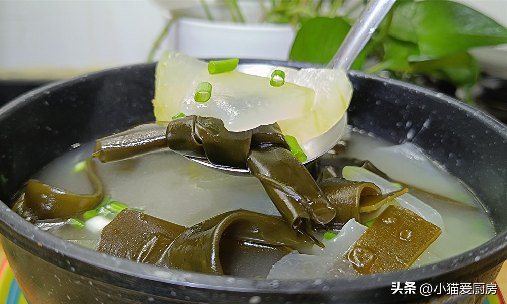图片[12]-【冬瓜海带汤】做法步骤图 汤汁鲜美 营养开胃-起舞食谱网
