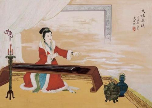 中国古代著名的八大名曲，尤其是蔡文姬的曲子，让人不禁伤感