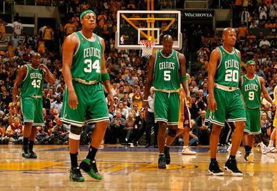 nba绿色球衣的球队(NBA史诗级球队——07-08赛季波士顿凯尔特人队)