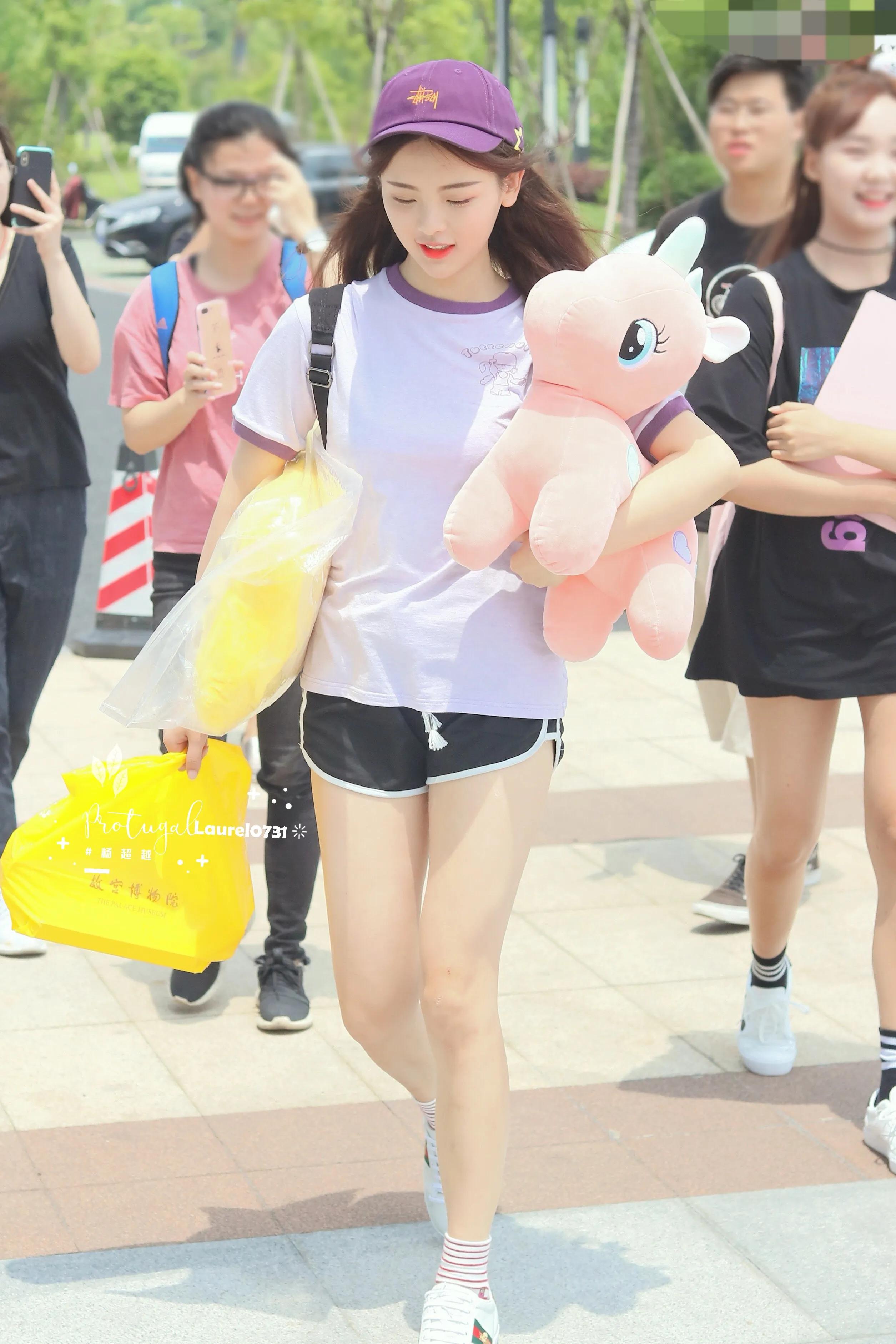 杨超越101时期，真的好青涩