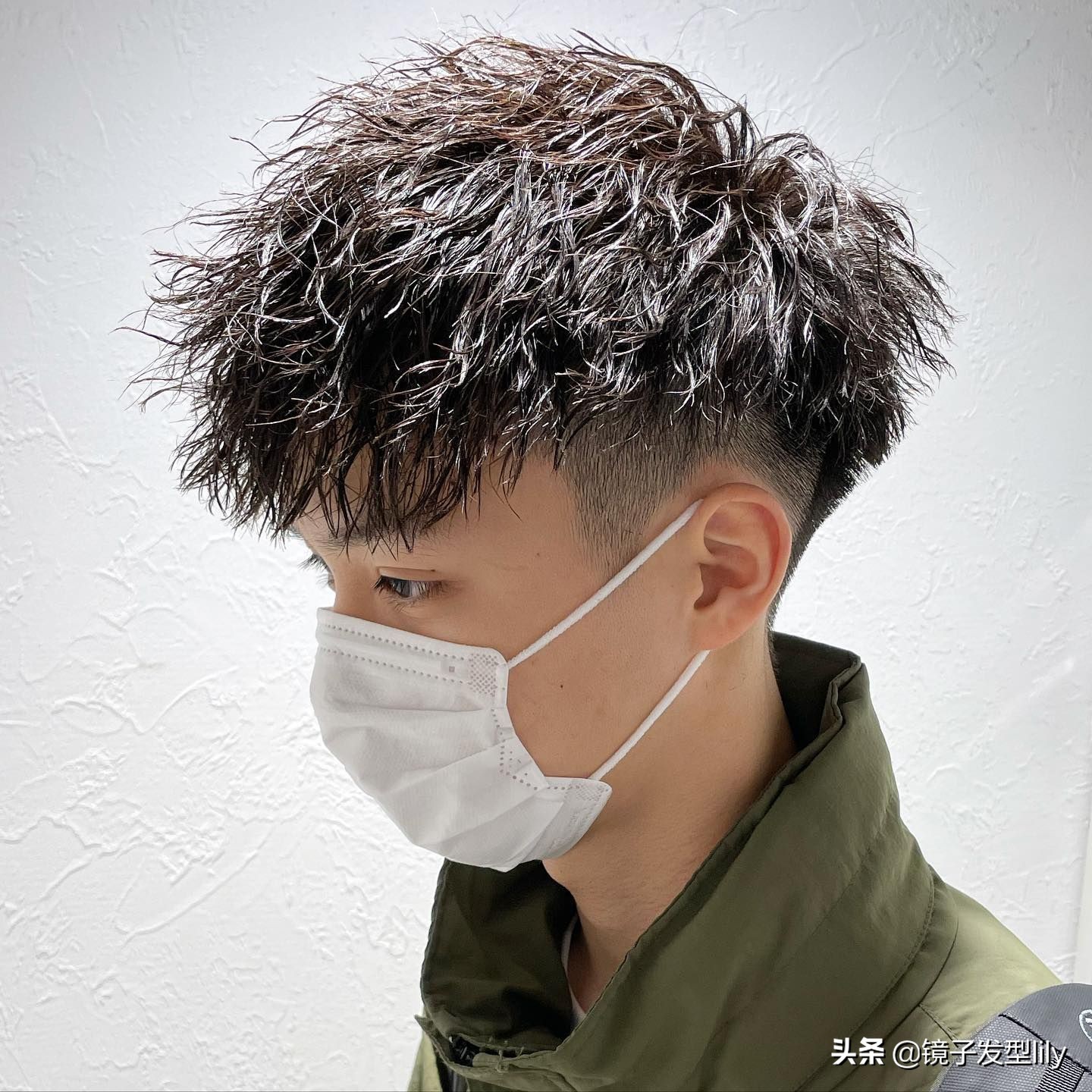 男士纹理烫发型图片(男士纹理烫发型图片简单) - 盾灵网