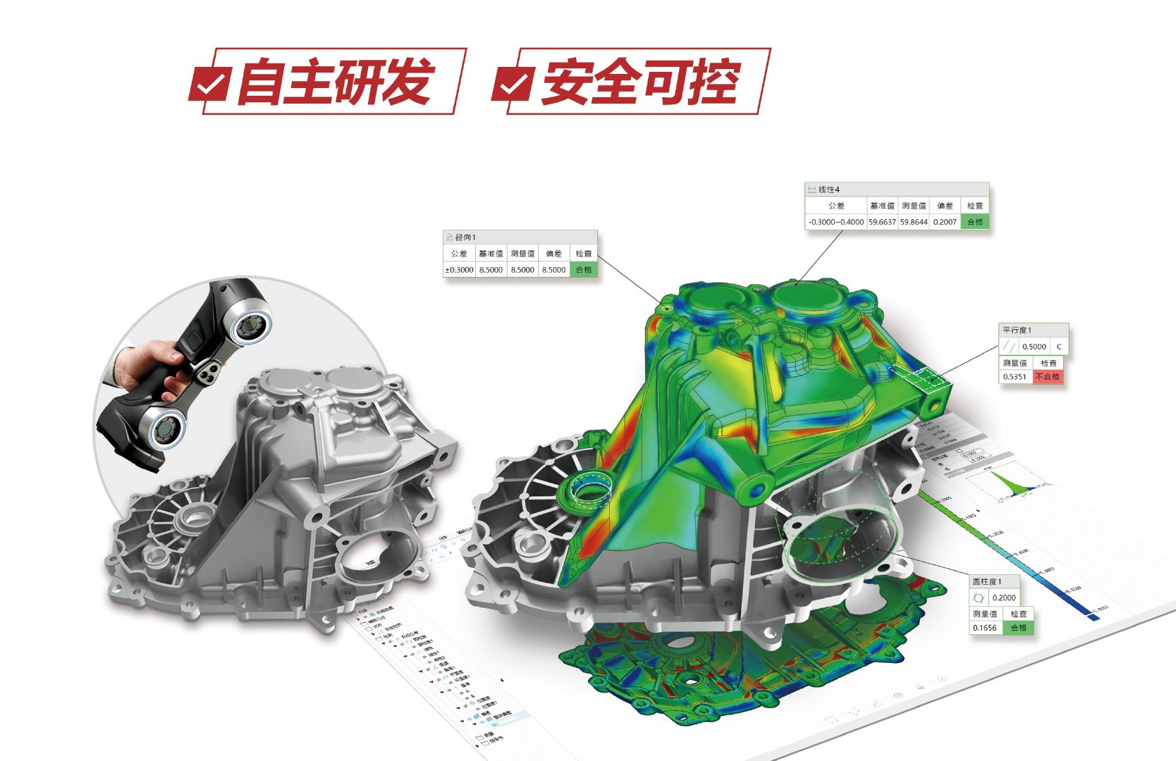 三维扫描检测软件 爱深智 EINSENSE Q 应用领域