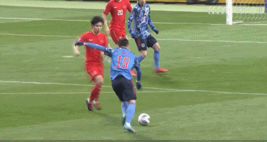 放世界杯足球预选赛中国日本队的（中国男足0：2不敌日本队，卡塔尔世界杯出线基本无望）