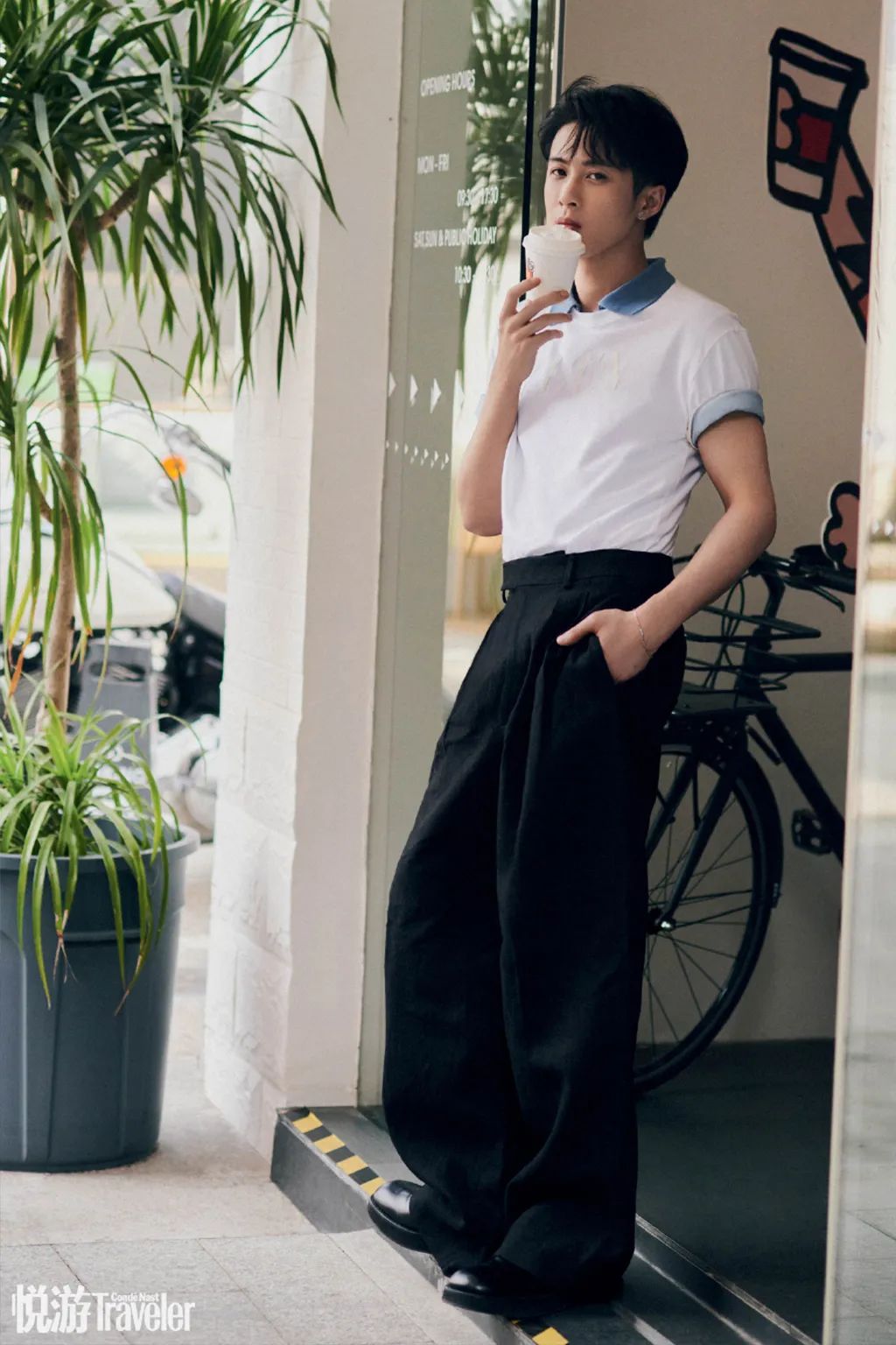 被王嘉尔颓丧风造型帅到！这些小众的宝藏杂志也太会拍了吧…