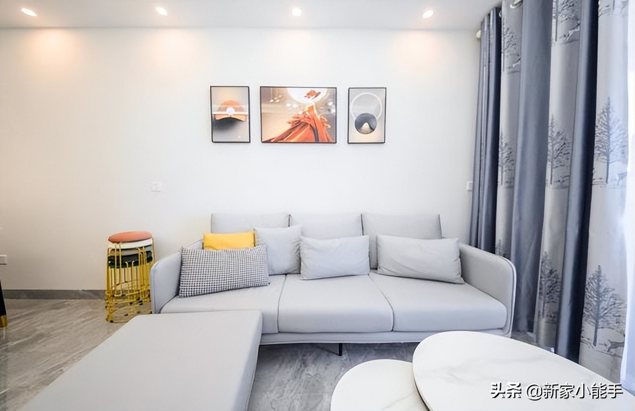 79平现代简约风格，三代同堂生活很幸福，软装全部网购便宜又好看