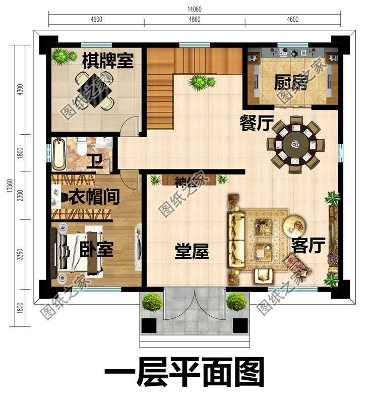 不仅好看还实用的坡屋顶别墅，解锁农村建房新姿势