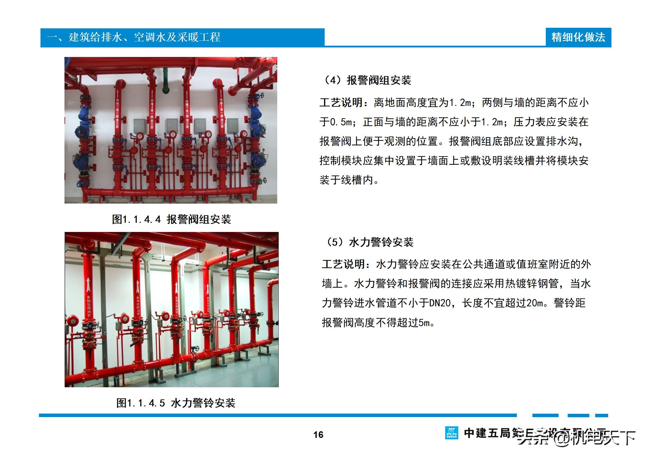 关注送｜中建机电工程实体质量精细化图集