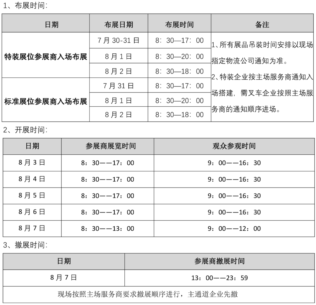 定档8月3-7日｜2022青岛物流装备技术展参展攻略，必看