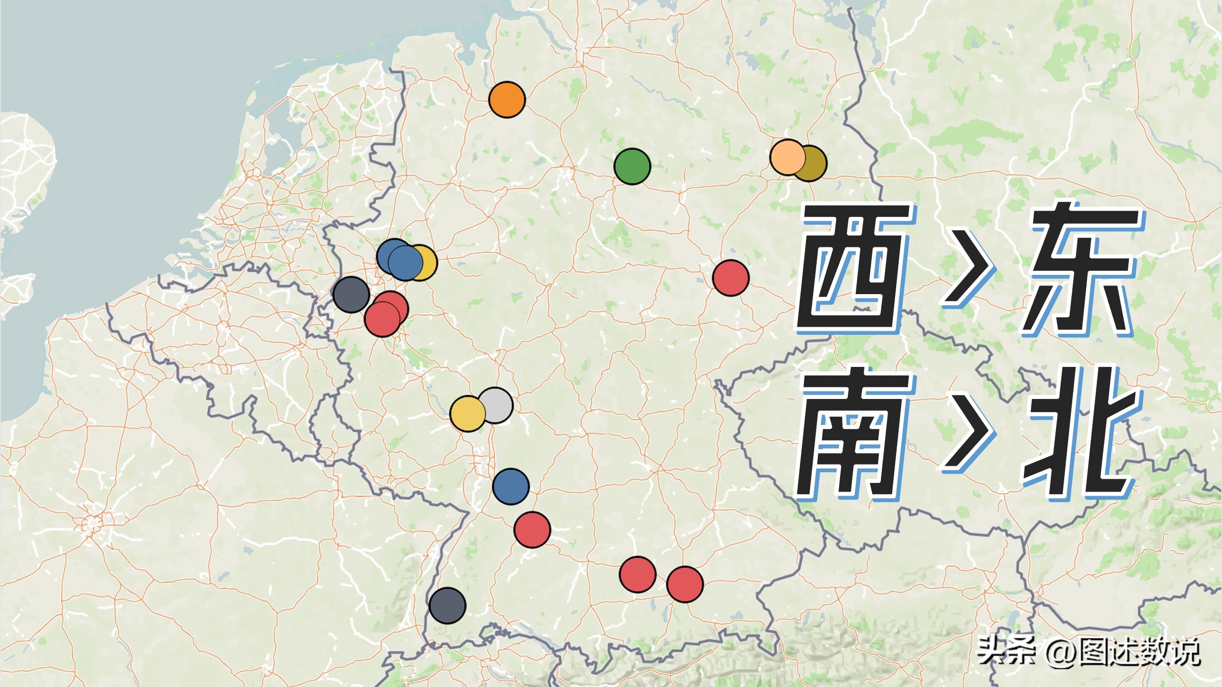德甲弗賴堡主場在哪里（東西有差距，南北不平衡：22-23賽季德甲的地理格局果真如此？）