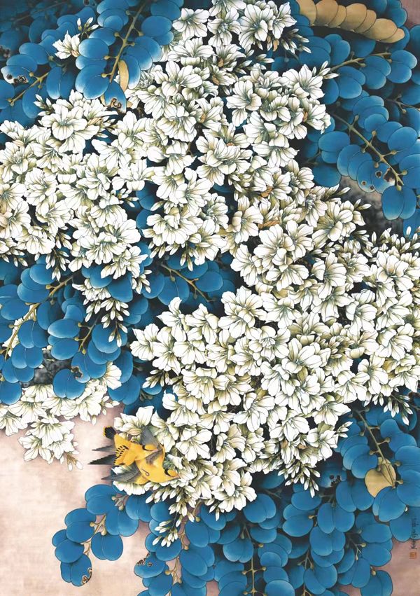 清新雅致 气韵生动——当代工笔花鸟画彭善喜作品欣赏