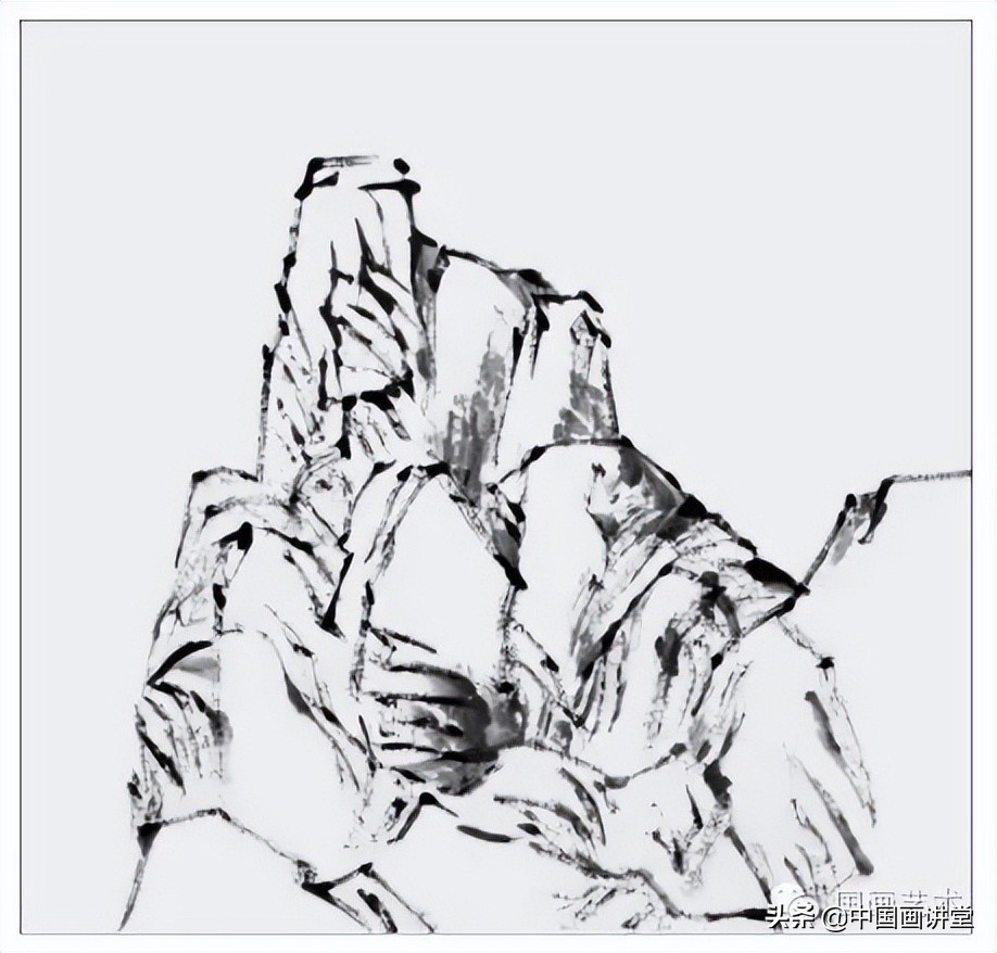 怎样画山石（提高篇）