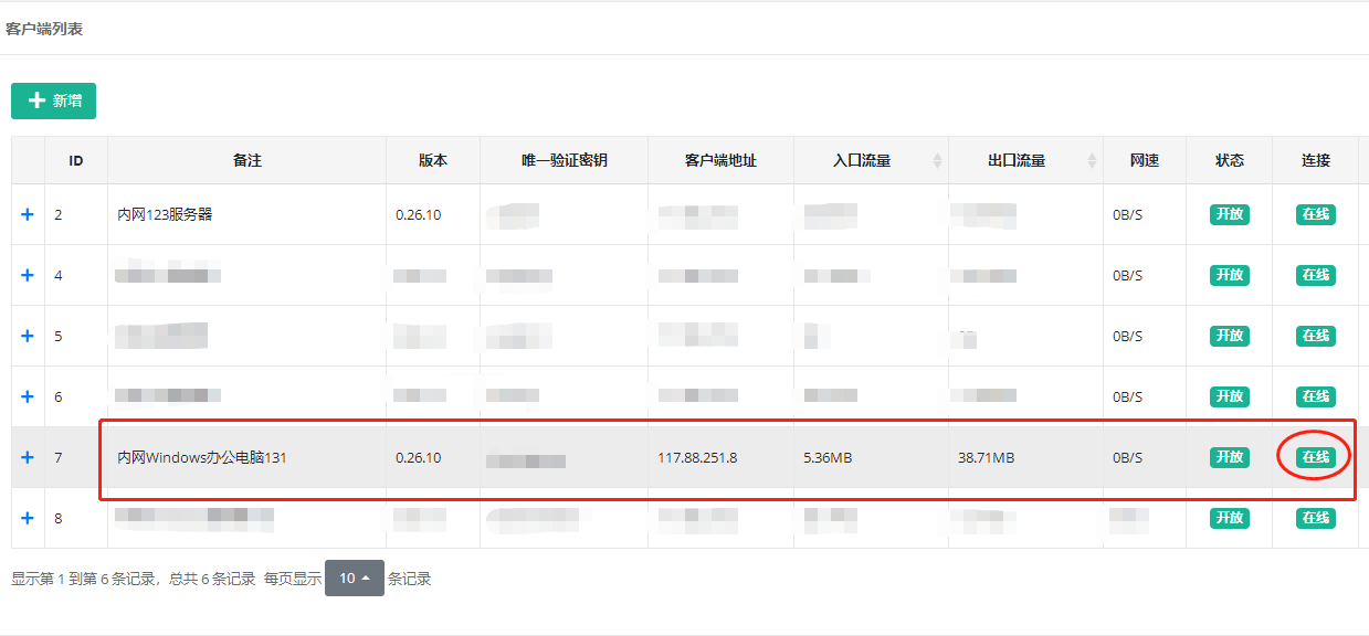 全能型内网穿透工具-NPS