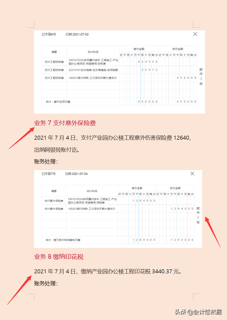 想入行建筑会计？常见的这73笔业务的账务处理，早晚用的上，超赞