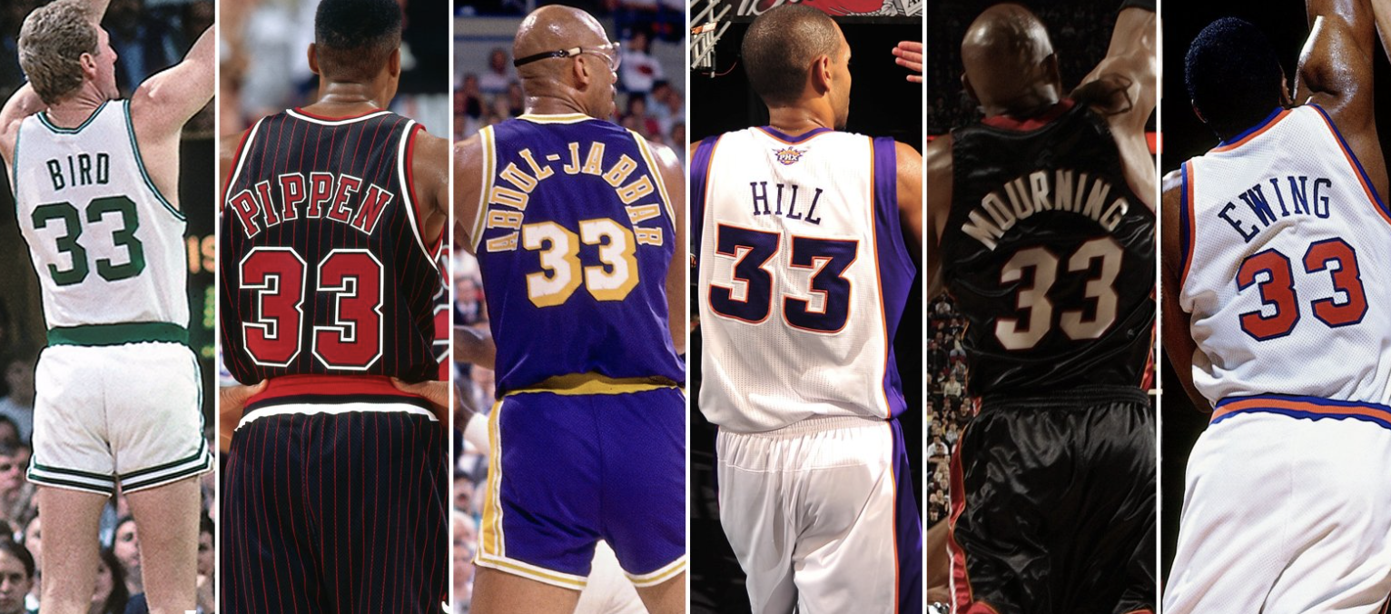 nba中十号球员有哪些（NBA 历史上最成功的 10 个球衣号码，你能猜出几个？）