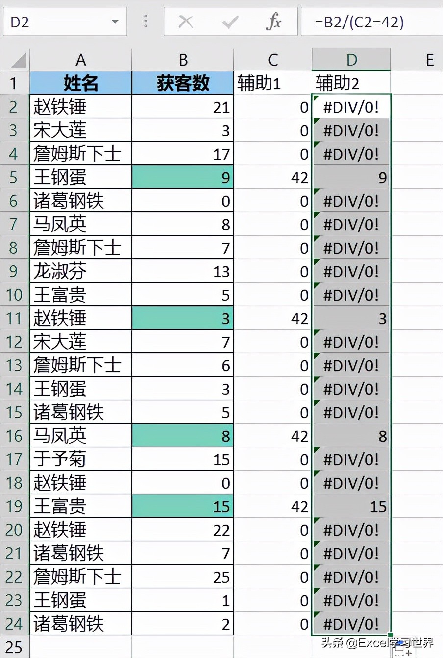 公式控千万别错过，用公式根据 Excel 单元格的颜色求和