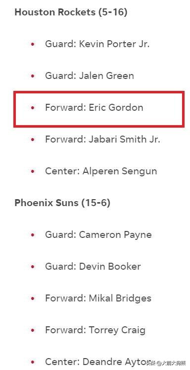 nba火箭隊(duì)最新消息（碰太陽勇士！火箭戈登輪休2選1？先戰(zhàn)再休，客場(chǎng)“驗(yàn)貨”事半功倍）