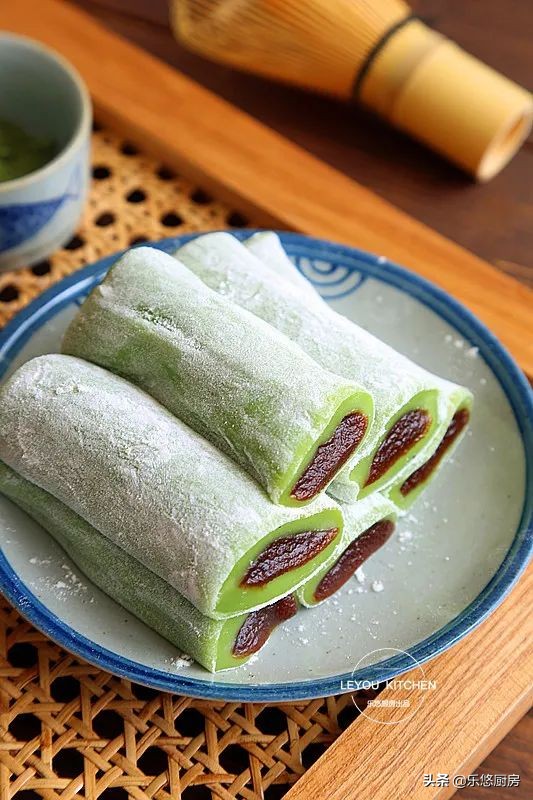 豆沙糯米卷，和买的一样软糯好吃，步骤详细，照着做就可以了