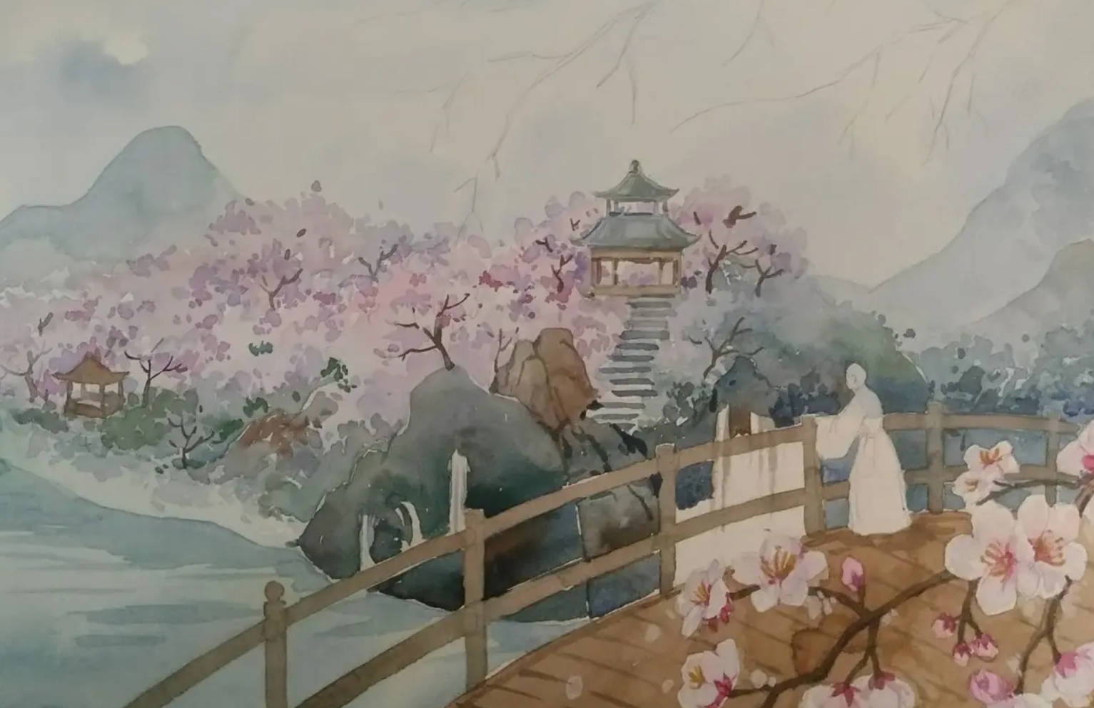 南宋僧人春游时写下一诗，短短4句，便美艳了整个春天