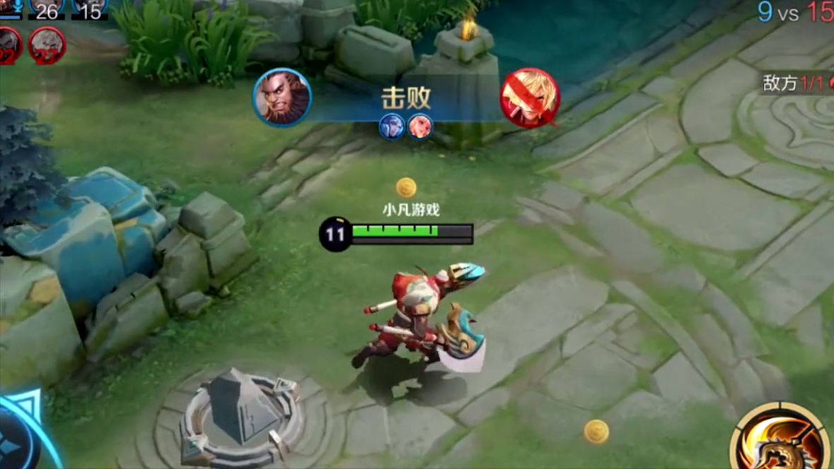 王者榮耀最強(qiáng)戰(zhàn)士（對(duì)抗路最強(qiáng)戰(zhàn)士誕生，1級(jí)吊打橘右京，出抵抗之鞋再無(wú)克星）