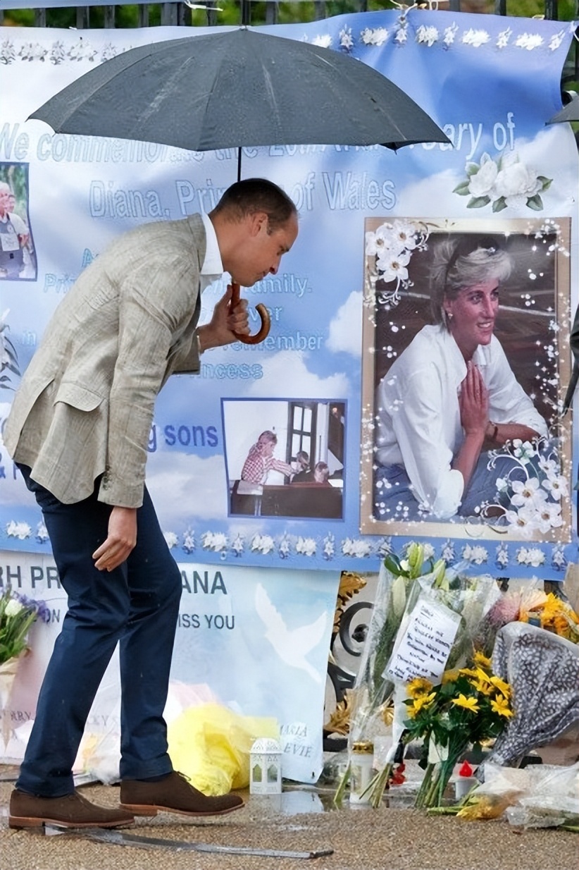 2017年威廉王子承认：即使婚外情被曝光，母亲仍是他最想保护的人