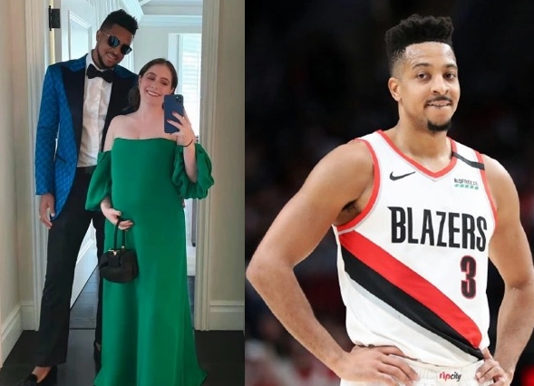 nba哪些黑人球员娶白人老婆（黑白配幸福甜蜜！白人老婆挺大肚韵味迷人，黑人球星俘获白富美）