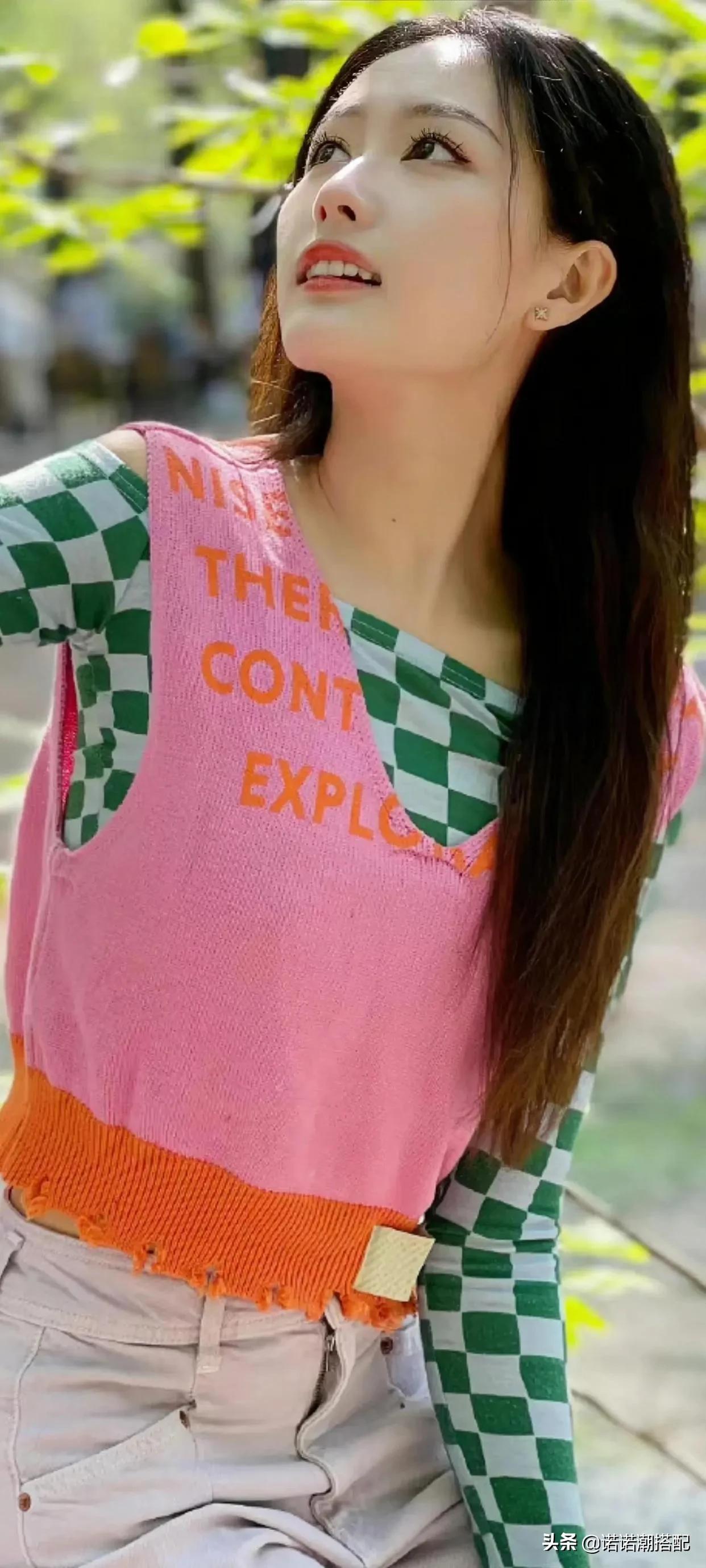 张子璇、张楚寒私服穿搭美拍，美得让人陶醉