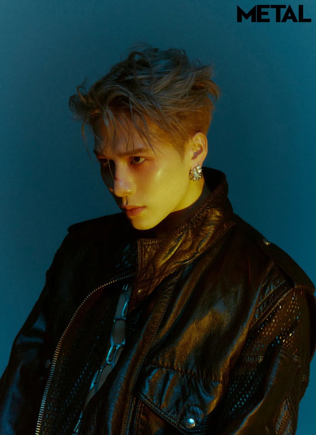 被王嘉尔颓丧风造型帅到！这些小众的宝藏杂志也太会拍了吧…