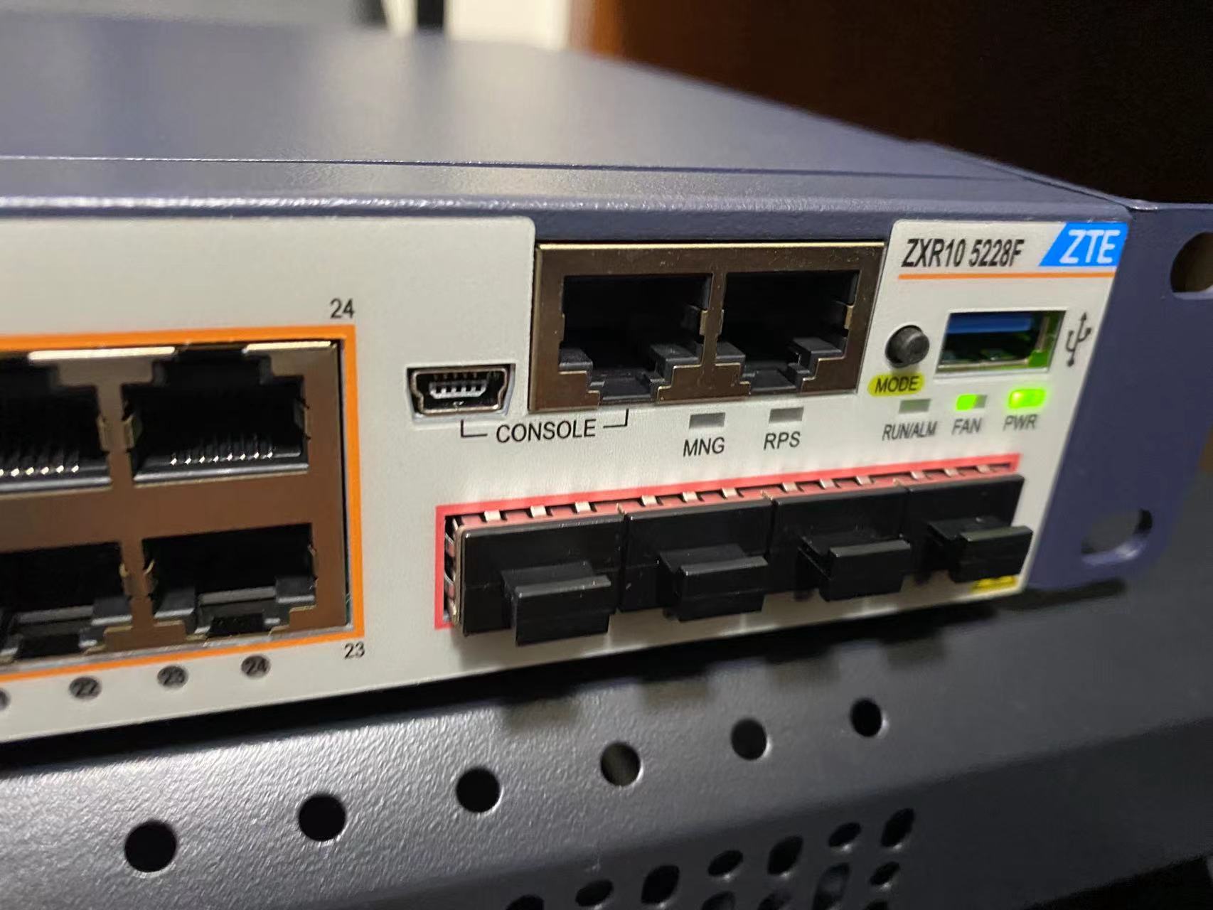 中兴万兆交换机5228f开箱体验及瞎叨叨