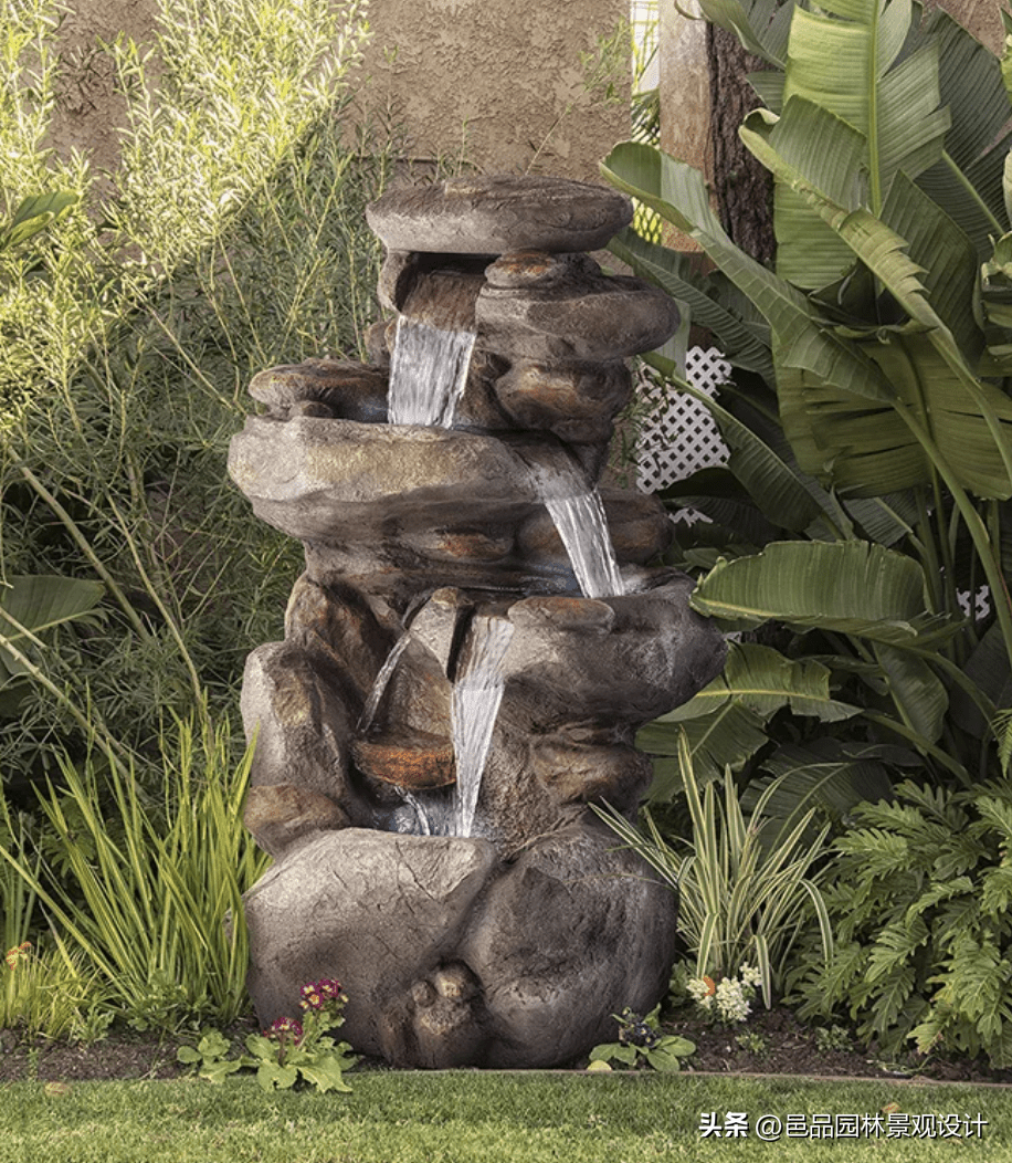 11款庭院创意水景设计案例,做花园一定用得上