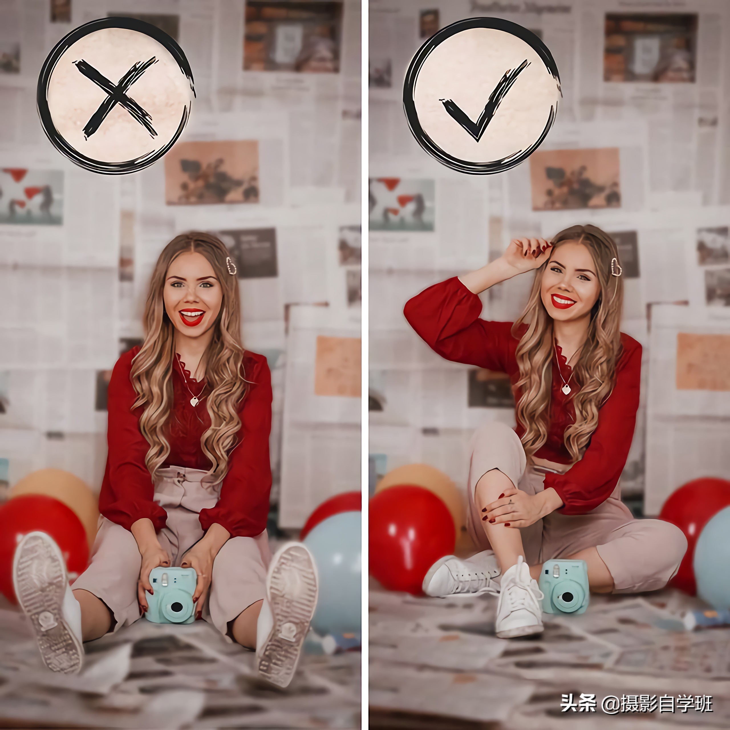 摄影摆姿不好看，没有好表情怎么办？这22组照片教会你