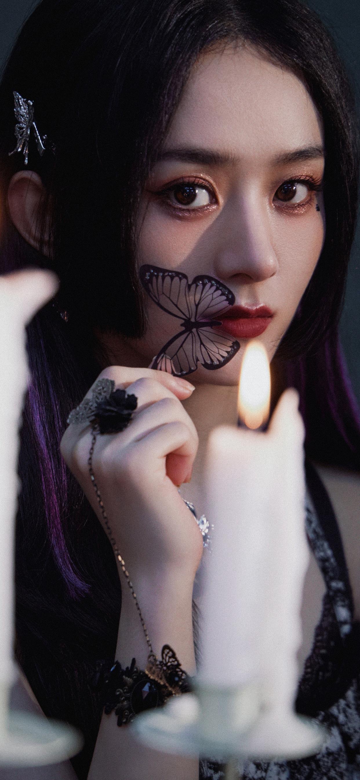 赵丽颖壁纸｜红色玫瑰系列