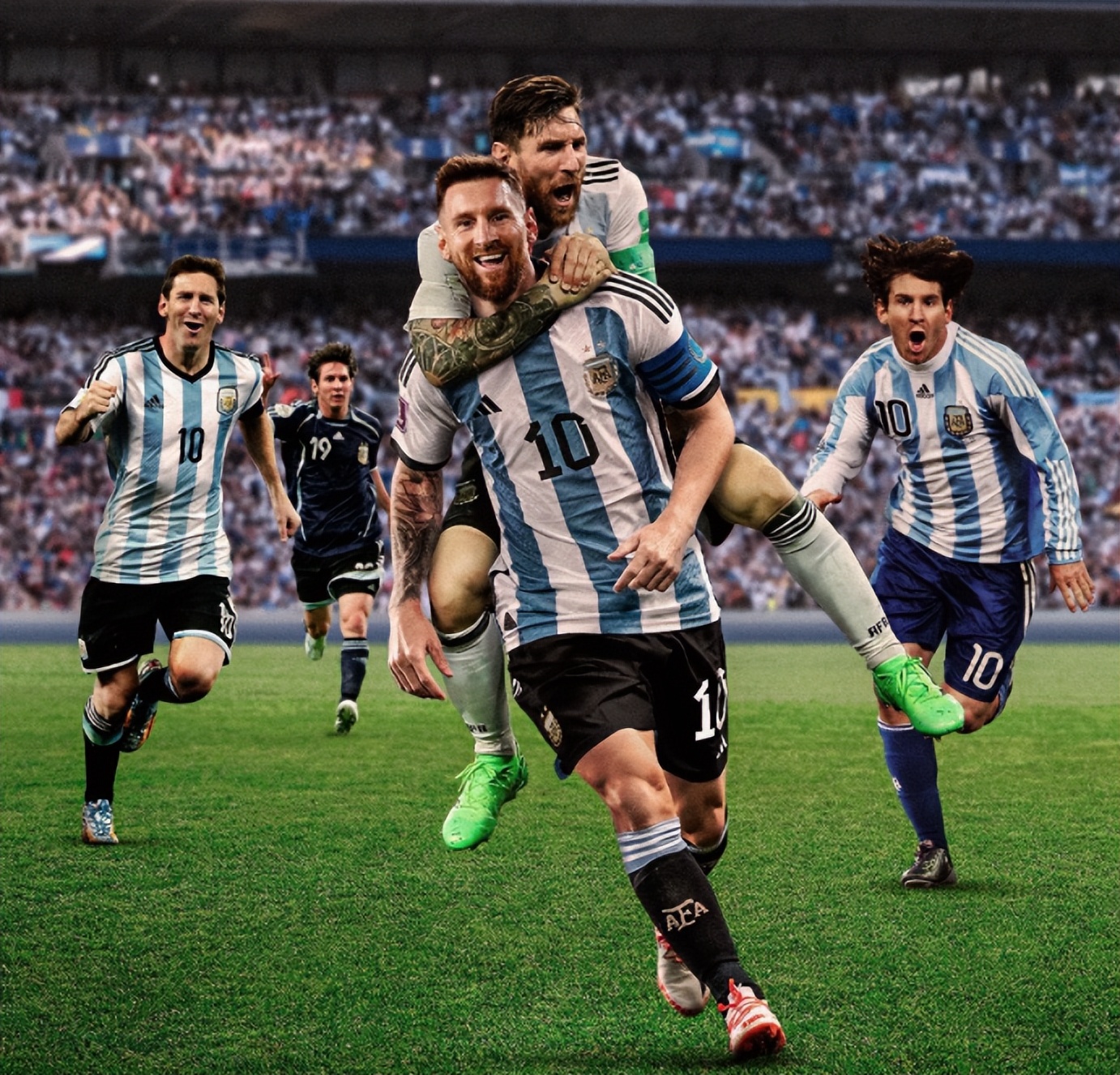 世界杯全球球星地图（442评史上TOP50巨星：梅西第1，C罗第4，大罗第9，现役8人）