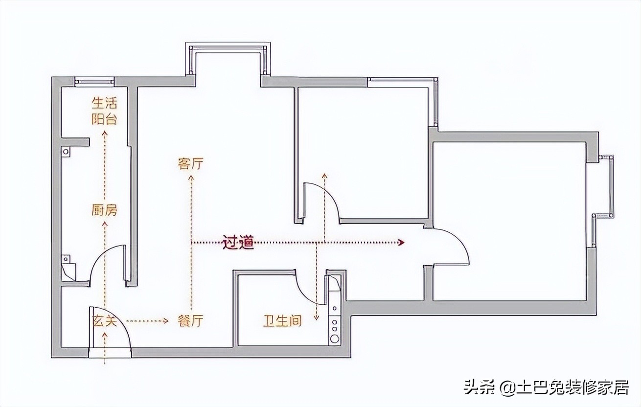 小两口爆改65㎡新房，极致收纳与温馨并存