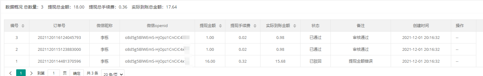 php实现微信企业付款到零钱，常用于用户提现自动到账