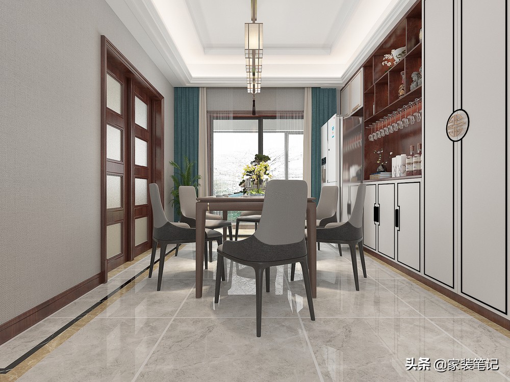 北京夫妻160㎡中式风，装修特别舒适，让人赏心悦目，高级又简约