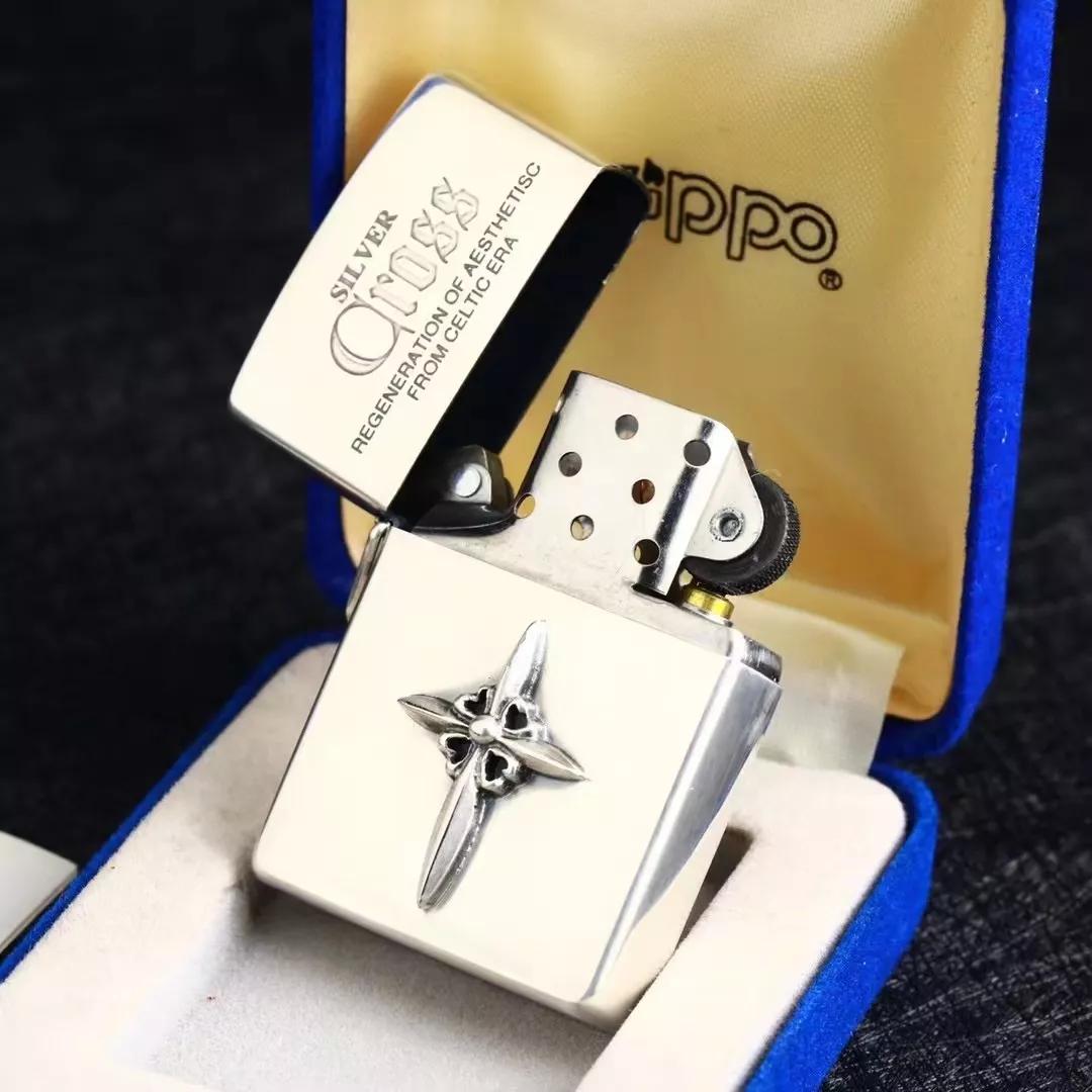 zippo1998世界杯(1998年纯银Zippo煤油打火机凯尔特十字架)