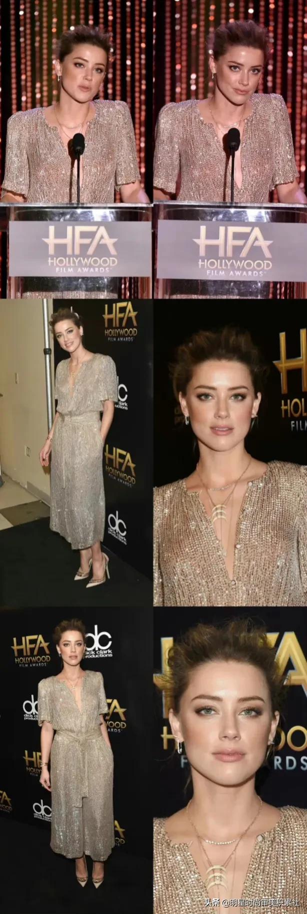 Amber Heard｜最全的红毯绝美造型合集上线