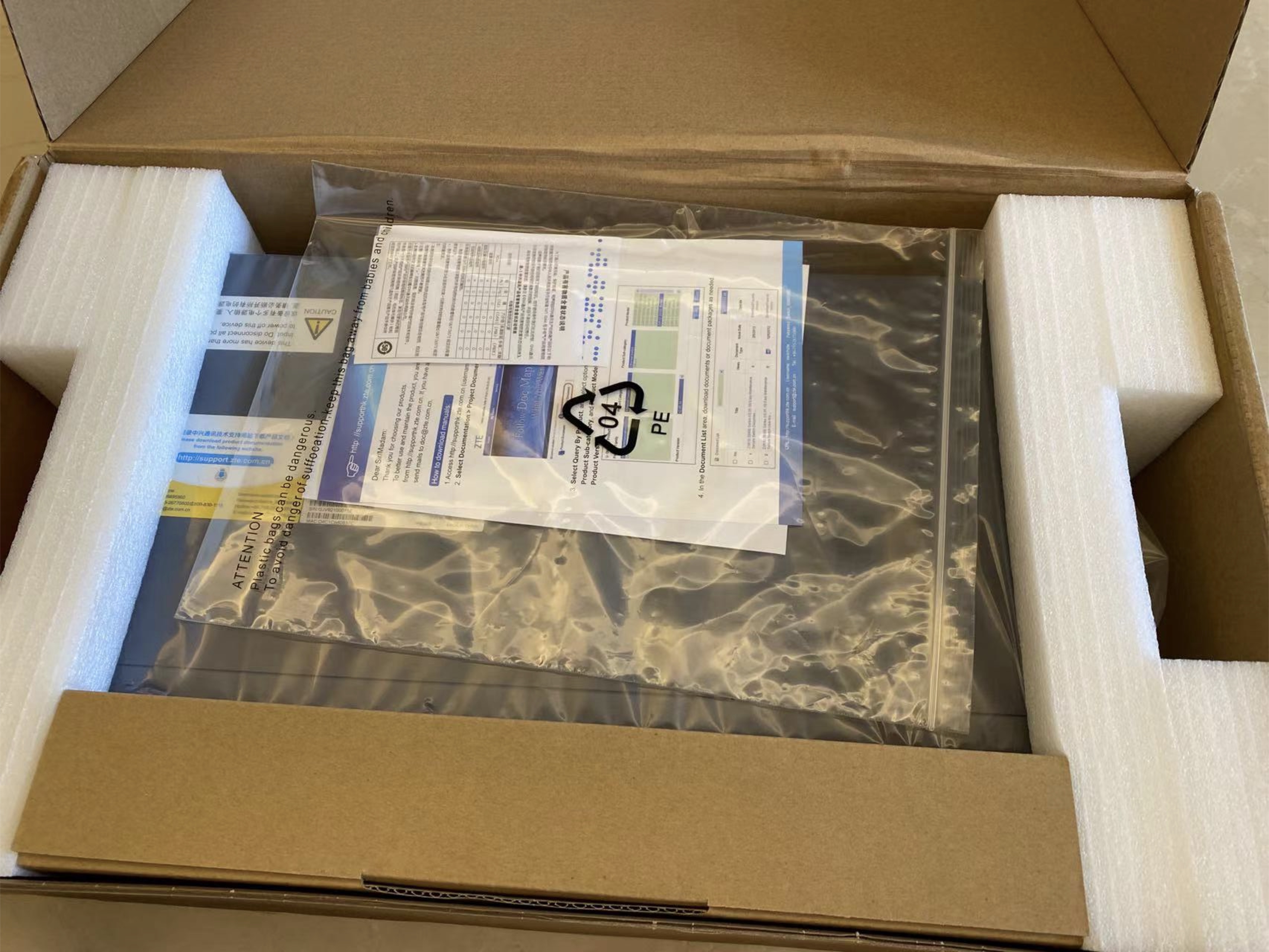 中兴万兆交换机5228f开箱体验及瞎叨叨